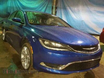 2015 Chrysler 200 200 Limite, синий — VIN 1C3CCCAB5FN555189, Copart
