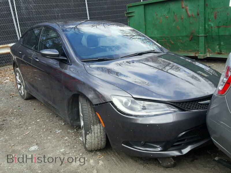2015 Chrysler 200 200 S (VIN 1C3CCCBG1FN736123) — photo 1 of 10, Copart, damage: front end