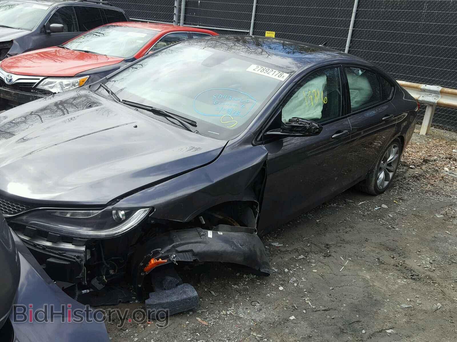 2015 CHRYSLER 200 - VIN: 1C3CCCBG1FN736123 - Фото 2