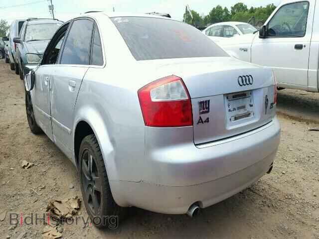 2002 AUDI A4 - VIN: WAULT68E62A314091 - Фото 3