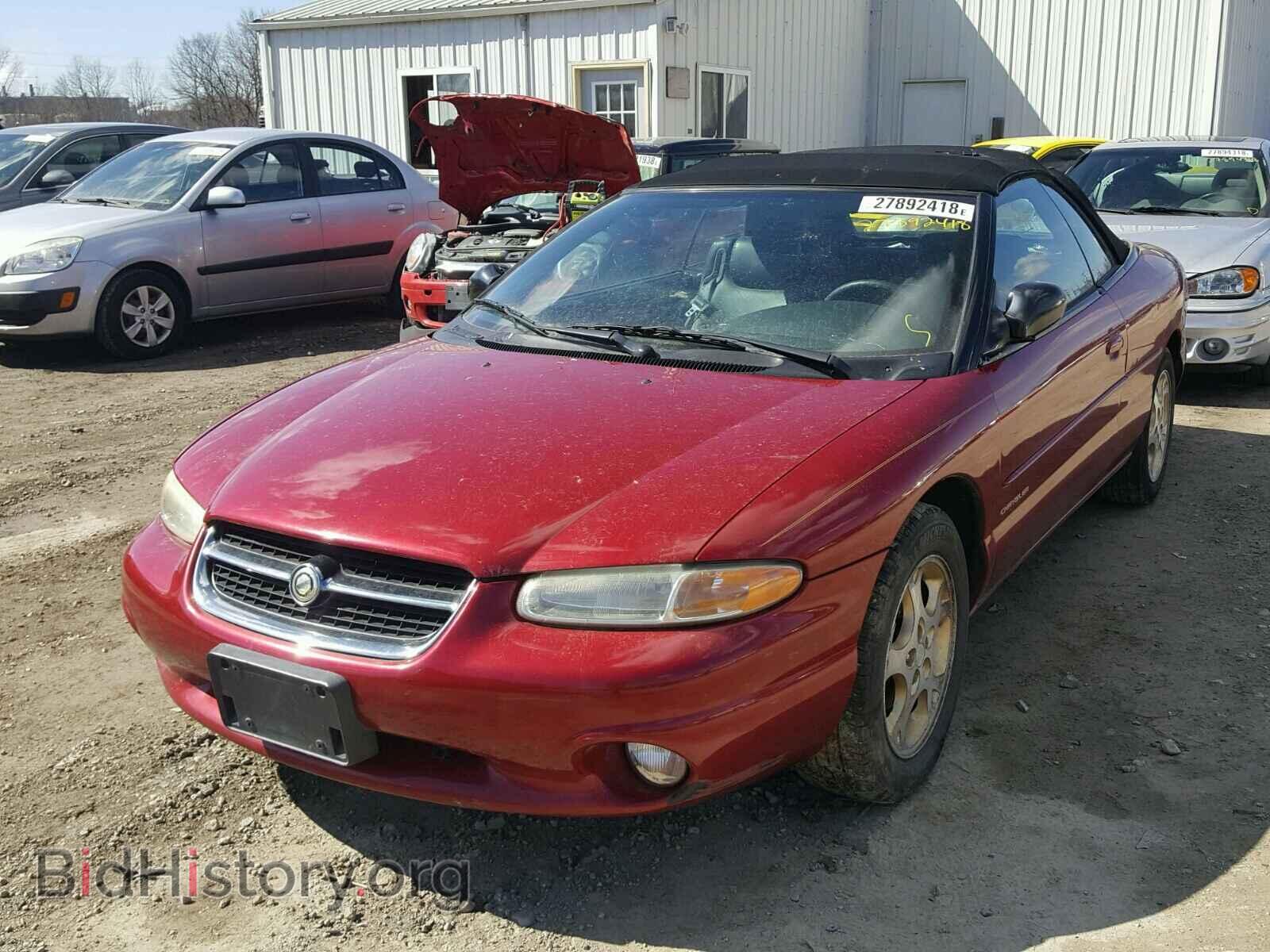 1998 CHRYSLER SEBRING - VIN: 3C3EL55H6WT214418 - Фото 2