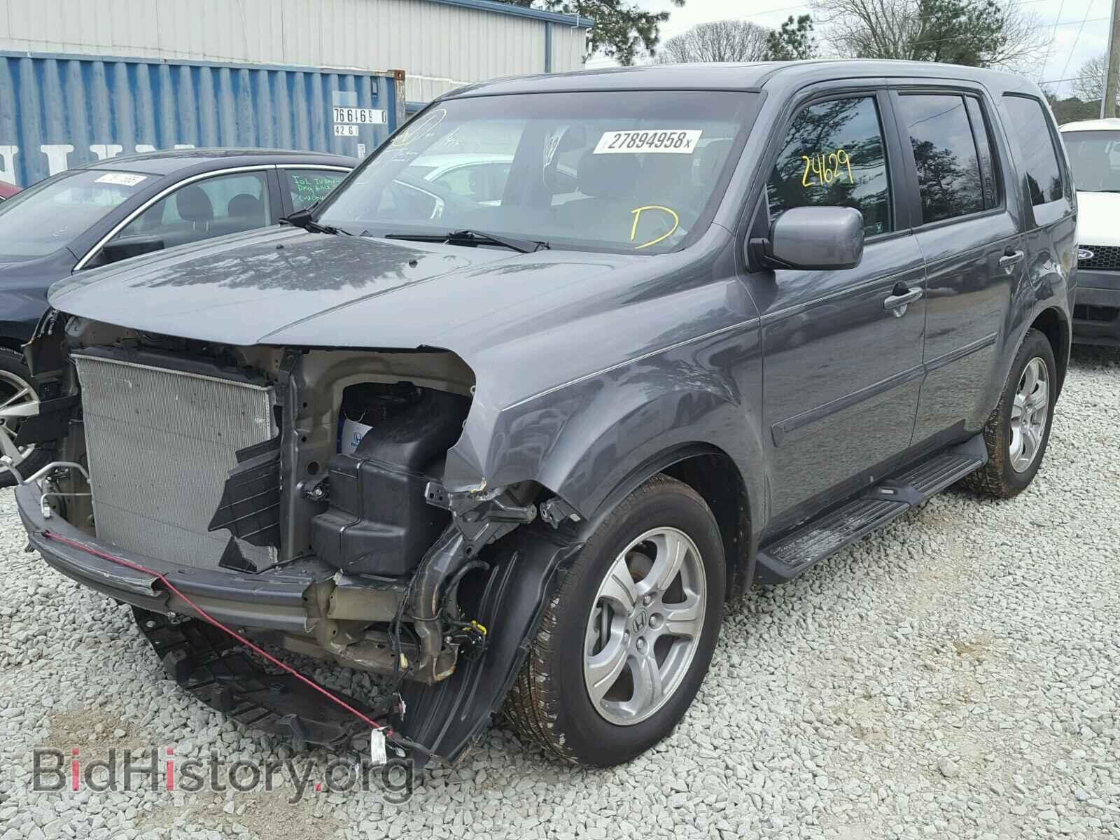 2012 HONDA PILOT - VIN: 5FNYF3H50CB036103 - Фото 2