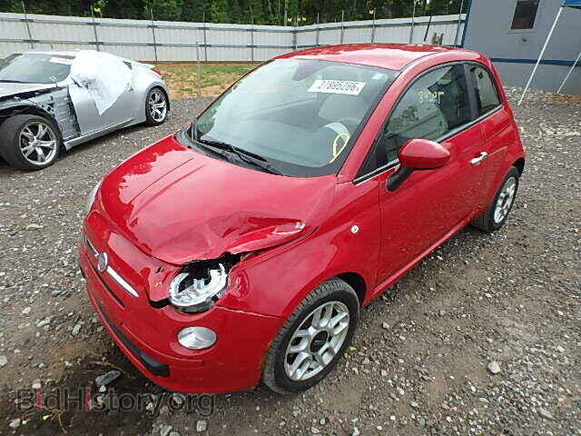 2012 FIAT 500 - VIN: 3C3CFFAR9CT131273 - Фото 2