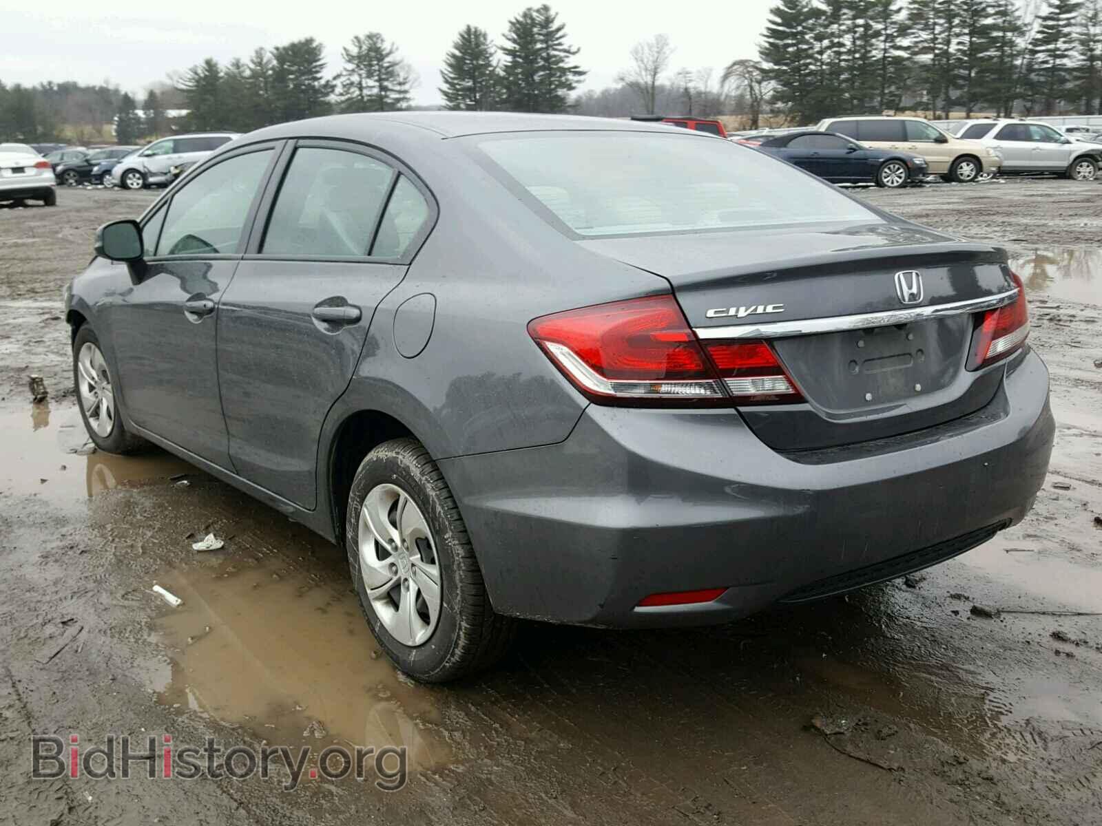 2013 HONDA CIVIC - VIN: 2HGFB2F57DH585231 - Фото 3