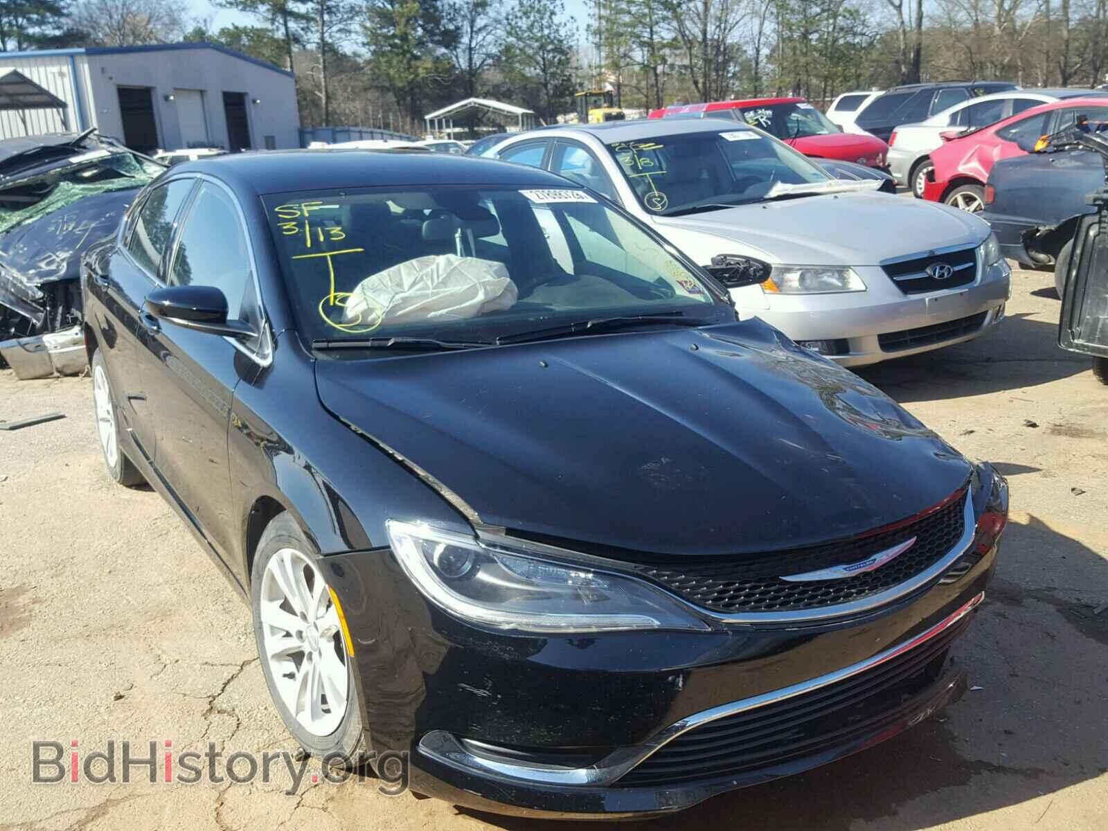 Photo 1C3CCCAB3FN760168 - CHRYSLER 200 2015