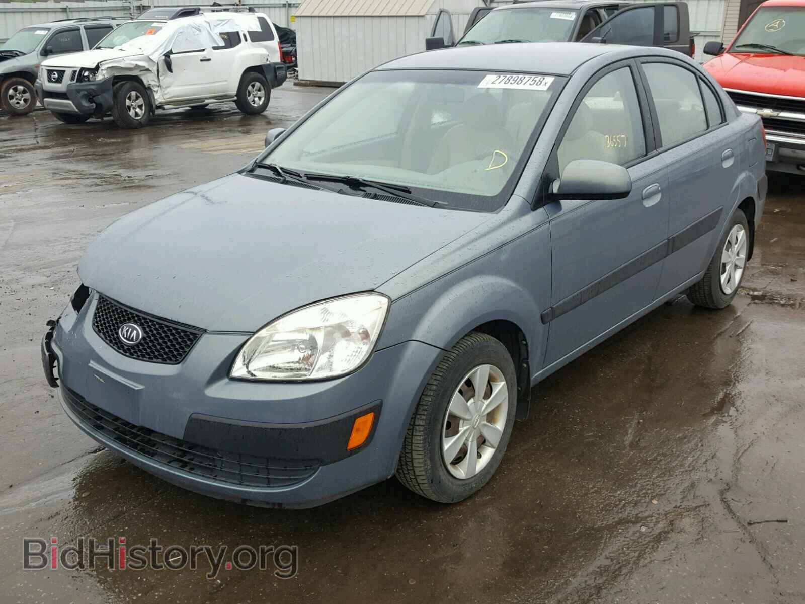 2007 KIA RIO BASE - VIN: KNADE123476235554 - Фото 2