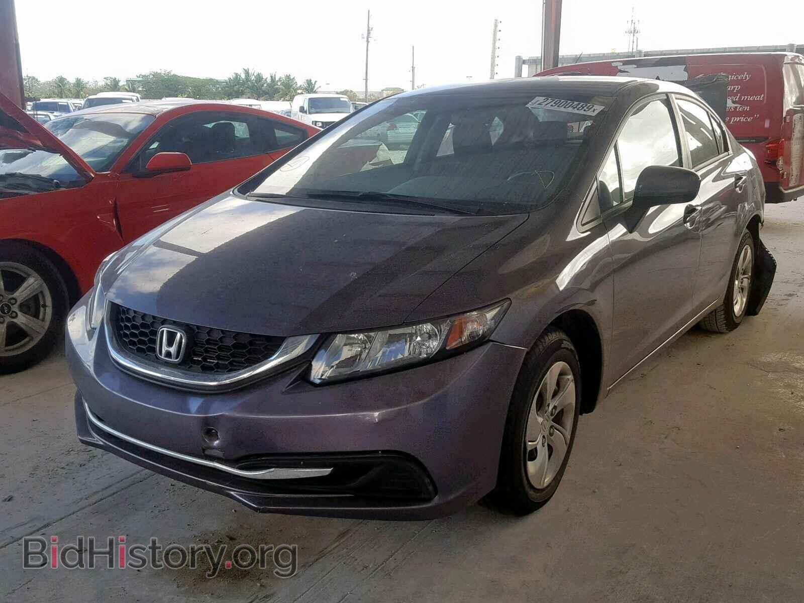 2015 HONDA CIVIC LX - VIN: 19XFB2F52FE044164 - Фото 2