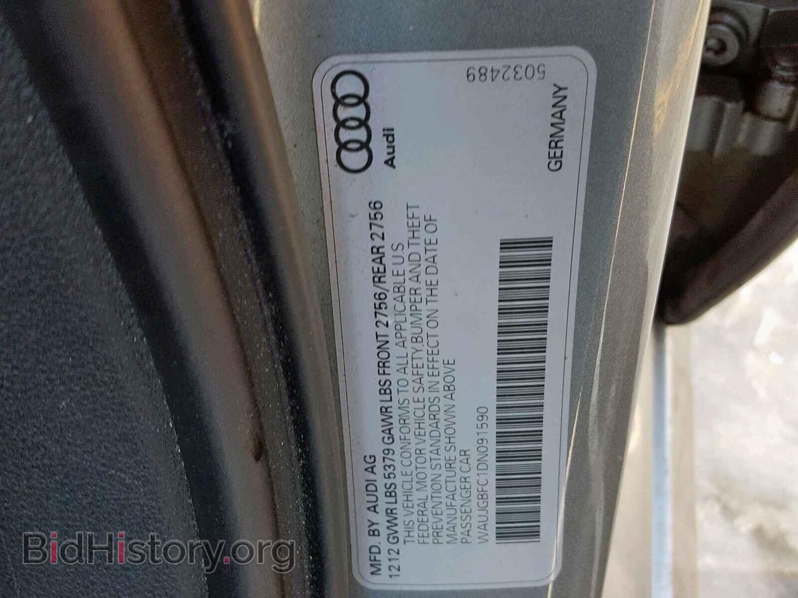 2013 AUDI A6 - VIN: WAUJGBFC1DN091590 - Photo 10