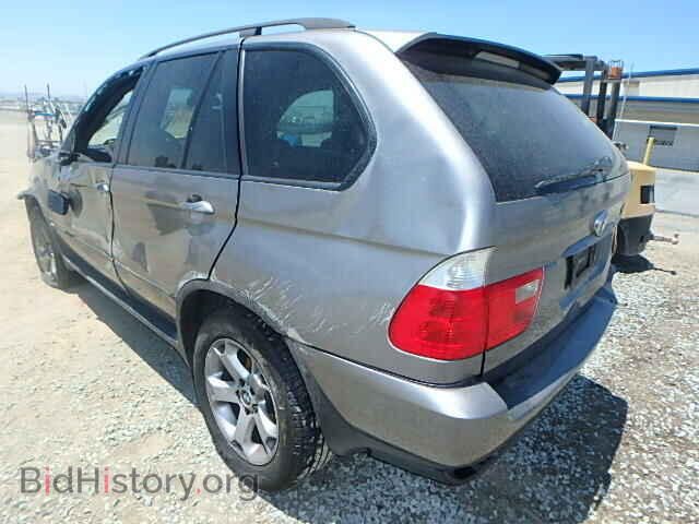 2005 BMW X5 - VIN: 5UXFA13515LY11735 - Фото 3
