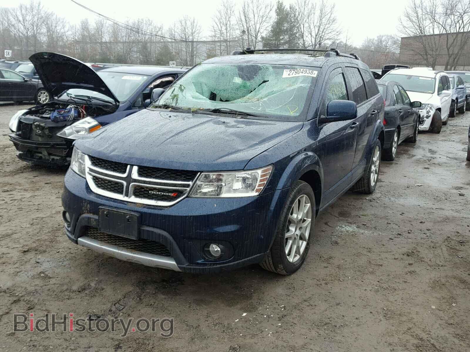 2014 DODGE JOURNEY - VIN: 3C4PDDBG9ET155659 - Фото 2