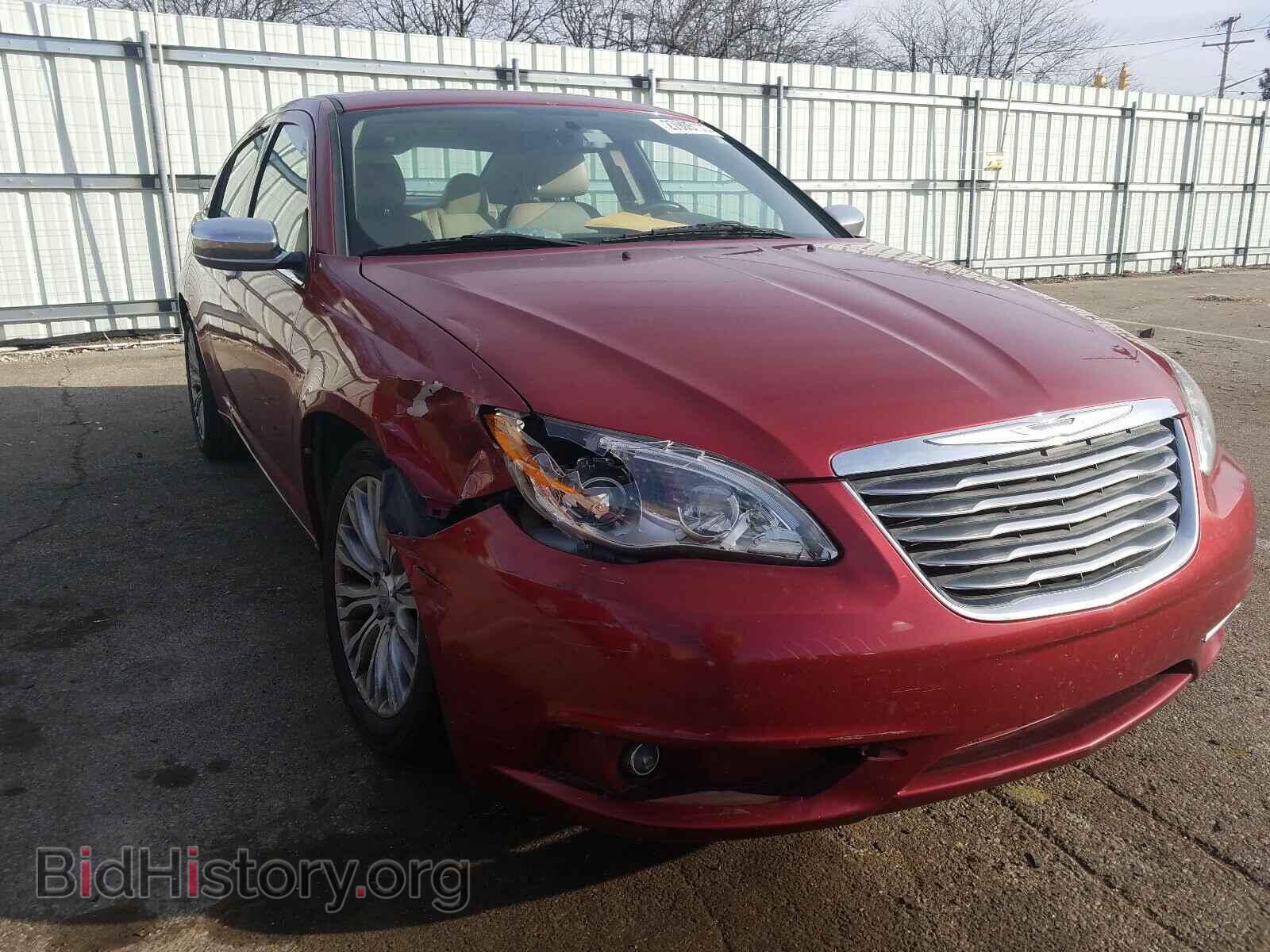 Фотография 1C3CCBCG2DN600878 - CHRYSLER 200 2013