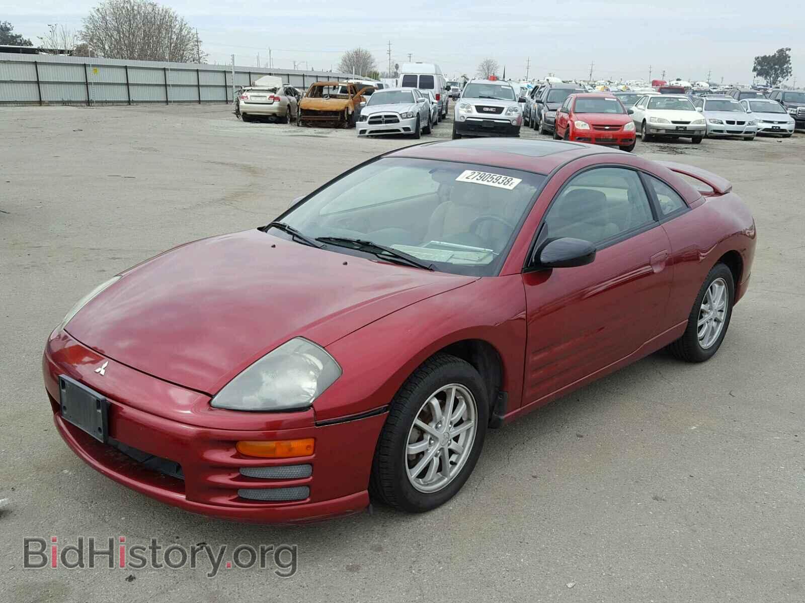 2002 MITSUBISHI ECLIPSE - VIN: 4A3AC44G92E086079 - Photo 2