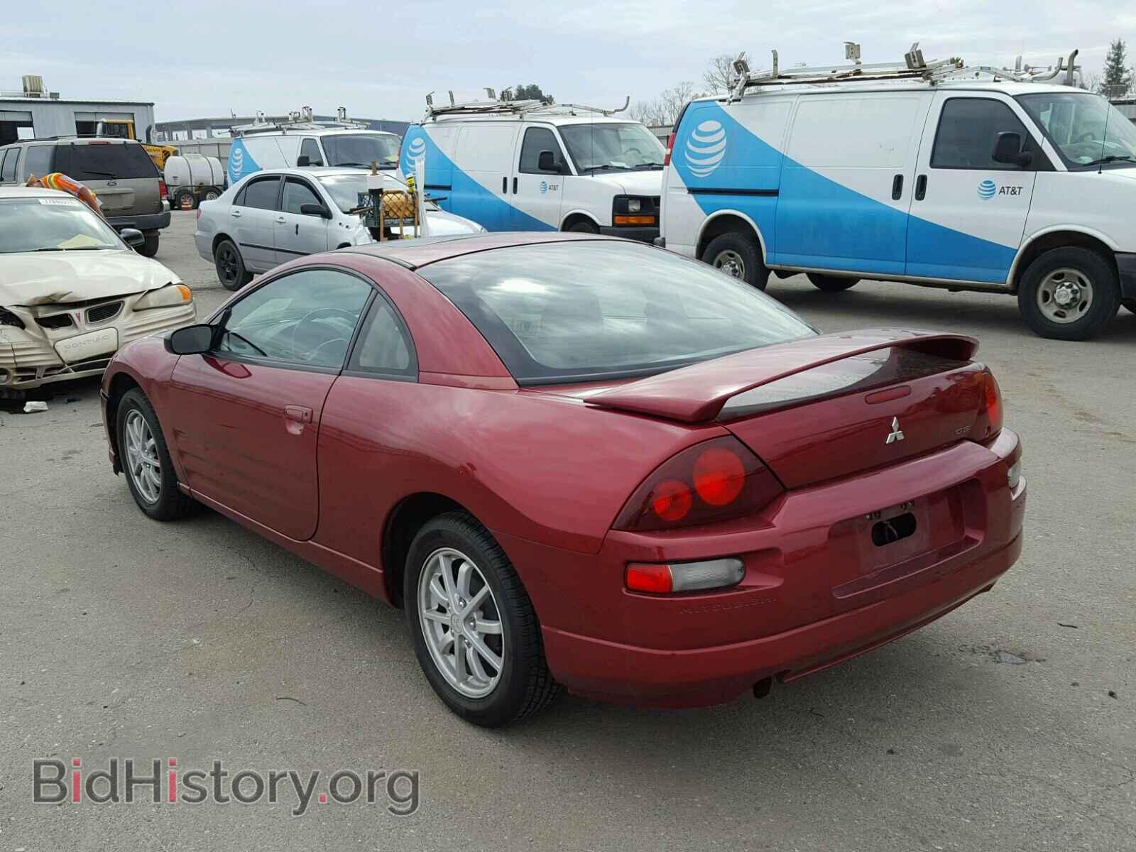2002 MITSUBISHI ECLIPSE - VIN: 4A3AC44G92E086079 - Photo 3