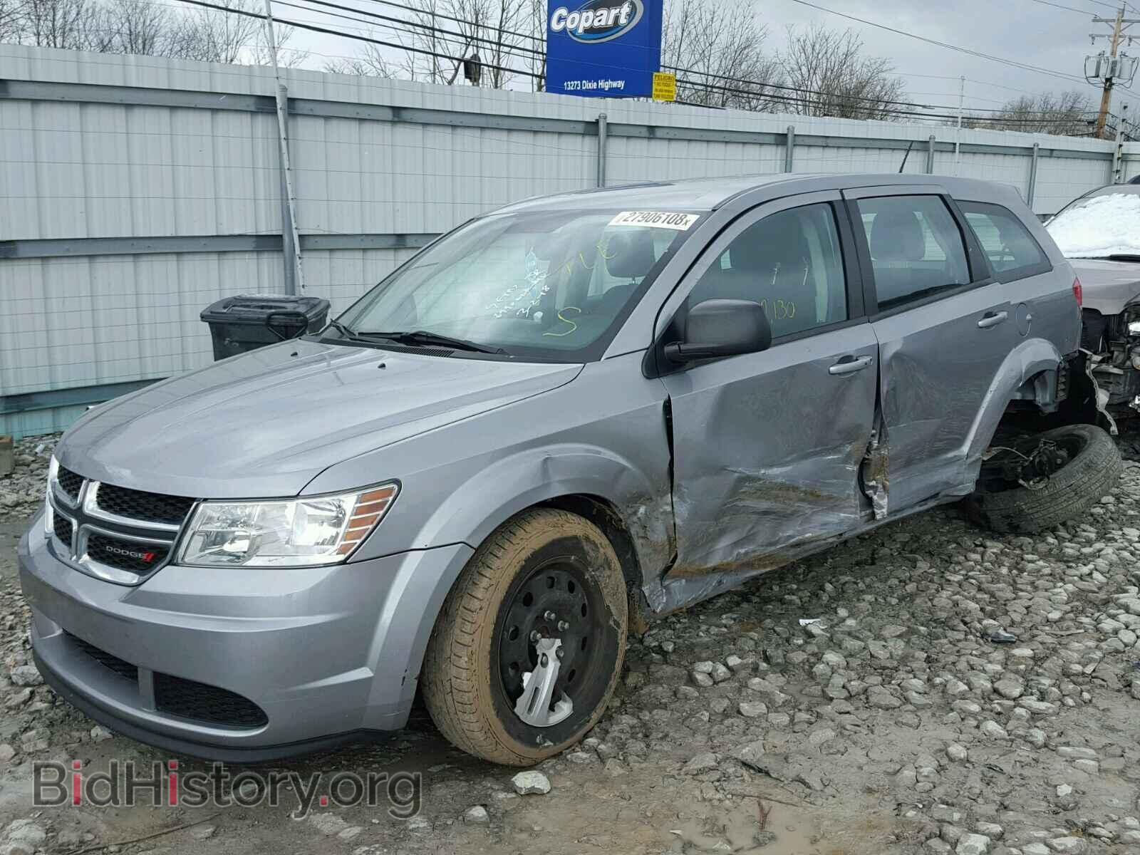 2015 DODGE JOURNEY - VIN: 3C4PDCAB9FT605747 - Фото 2