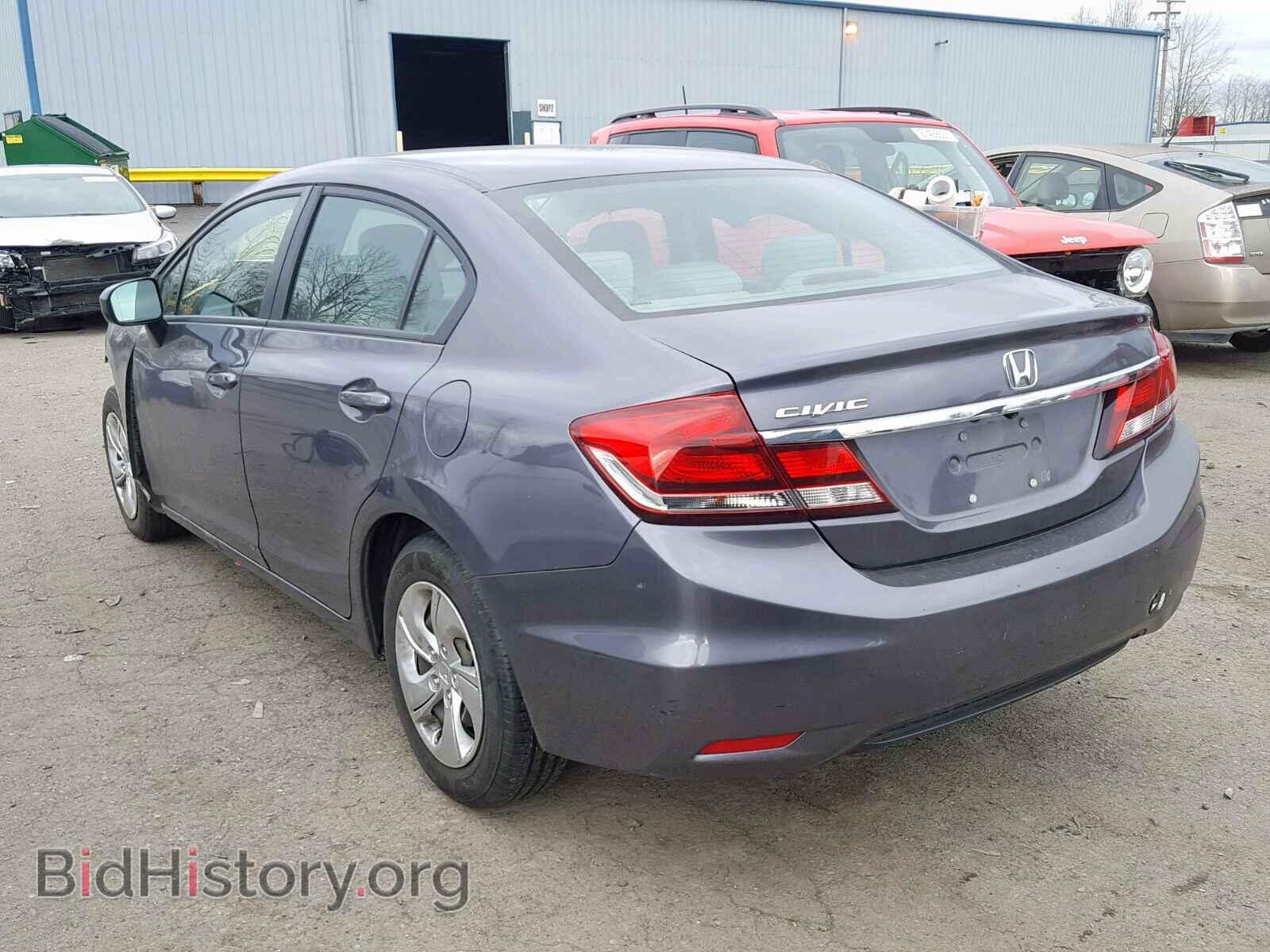 2014 HONDA CIVIC LX - VIN: 19XFB2F56EE234855 - Фото 3