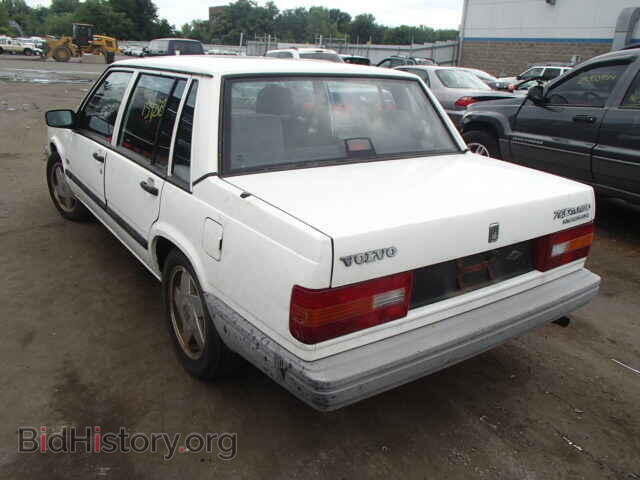 1990 VOLVO 740 - VIN: YV1FA8744L2498169 - Фото 3