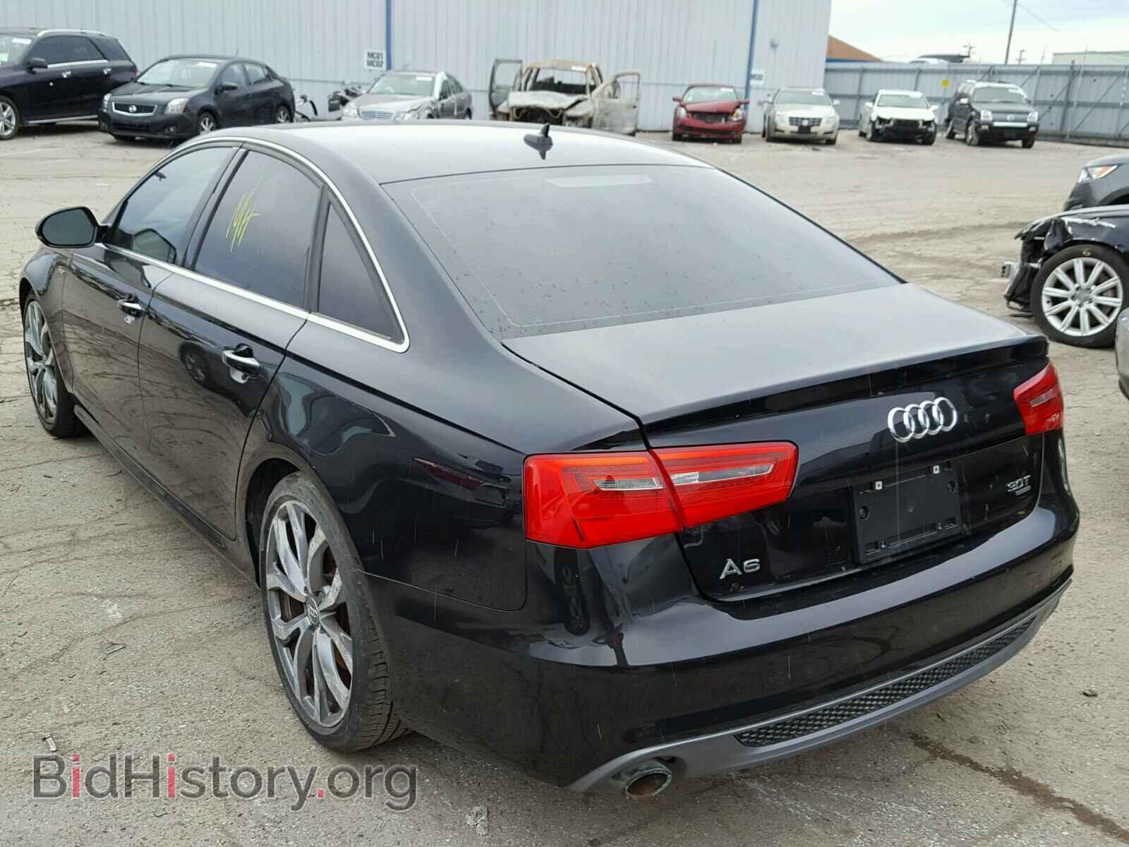 2012 AUDI A6 - VIN: WAUJGAFC4CN170227 - Фото 3