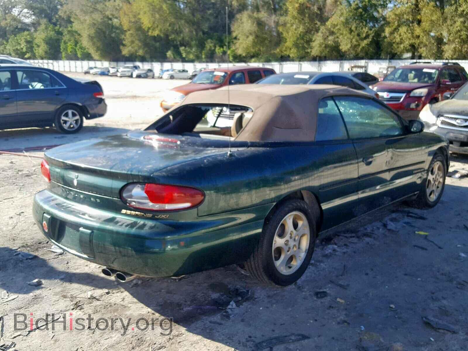 1998 CHRYSLER SEBRING - VIN: 3C3EL55H1WT304298 - Фото 4