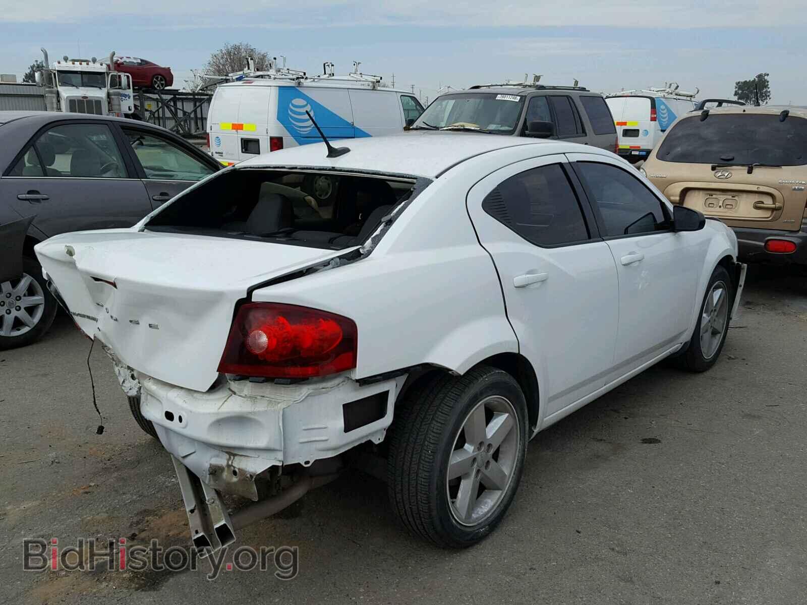 2012 DODGE AVENGER - VIN: 1C3CDZAB0CN252462 - Фото 4