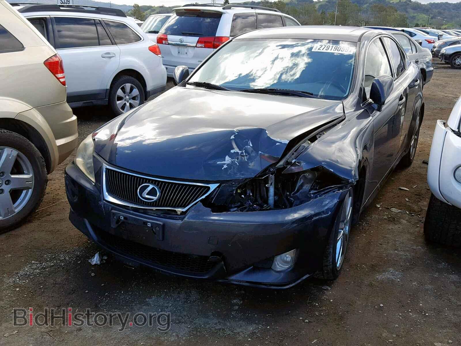 2008 LEXUS IS - VIN: JTHBE262682016054 - Фото 2