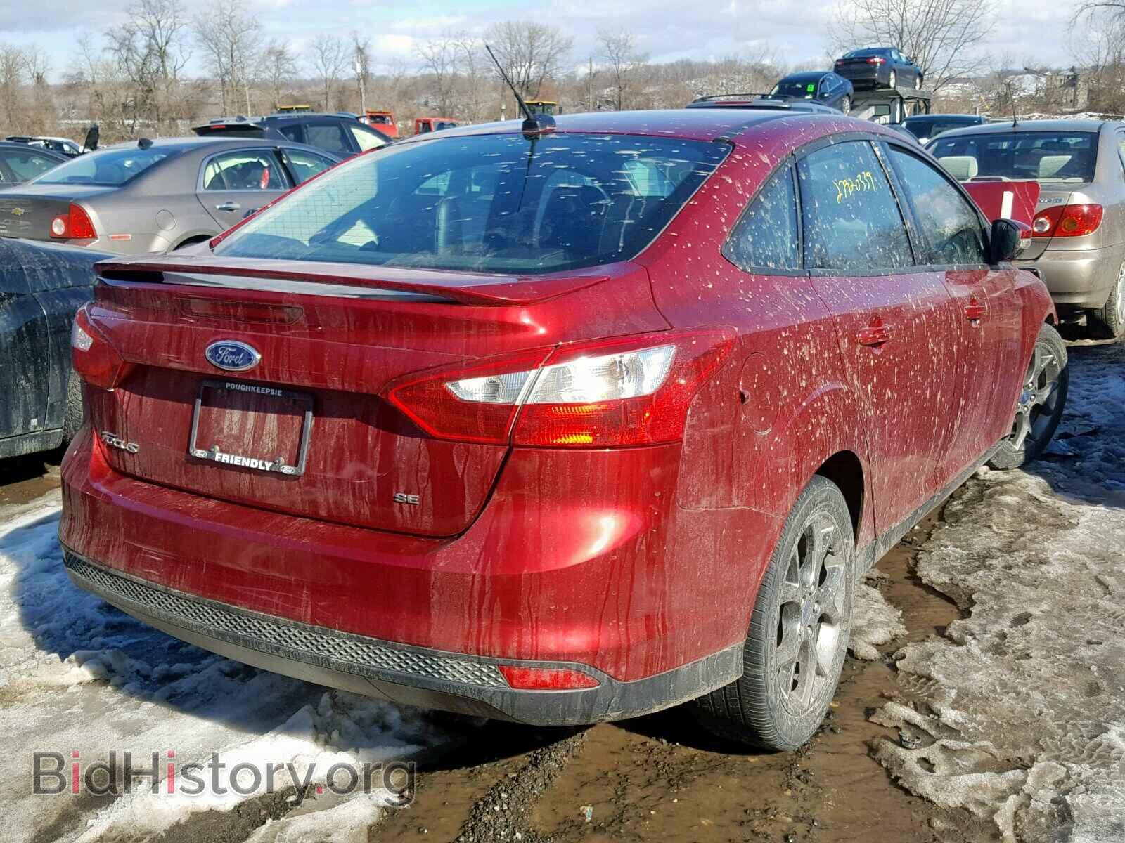 2014 FORD FOCUS SE - VIN: 1FADP3F29EL114484 - Фото 4