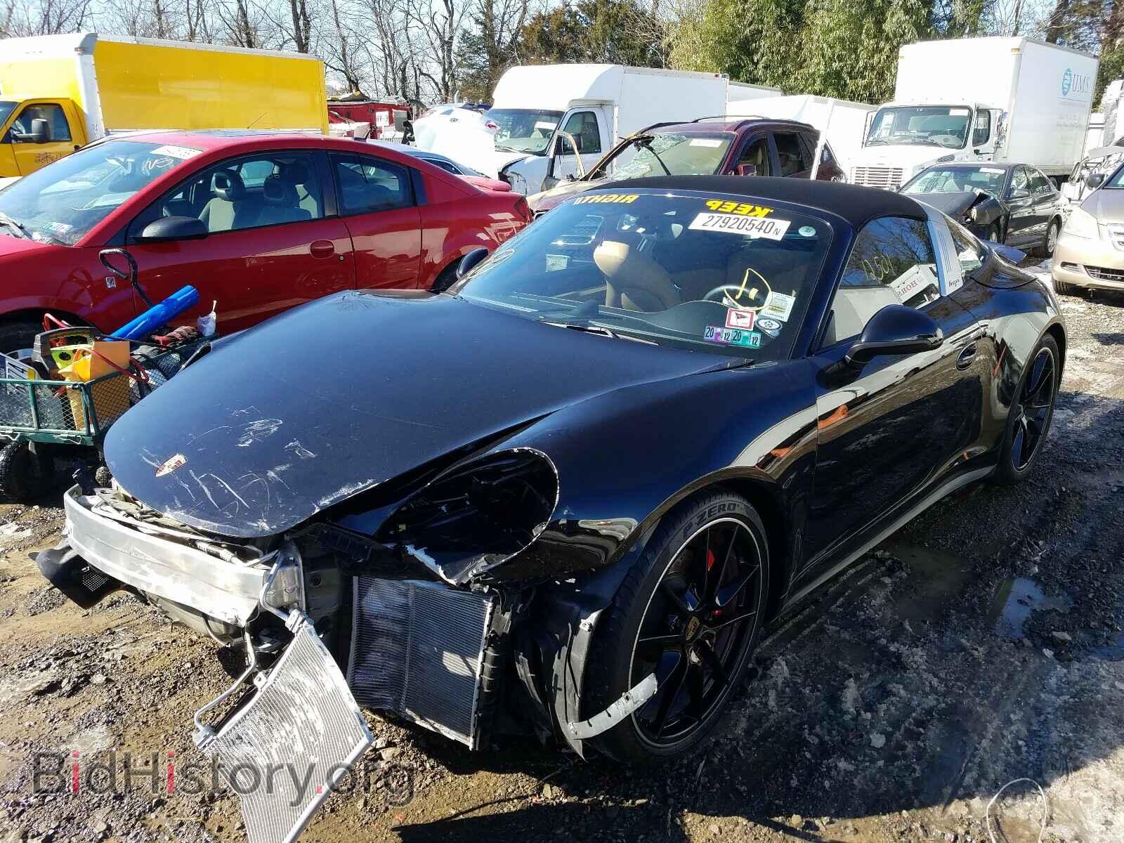 2015 PORSCHE 911 - VIN: WP0BB2A94FS135233 - Фото 2