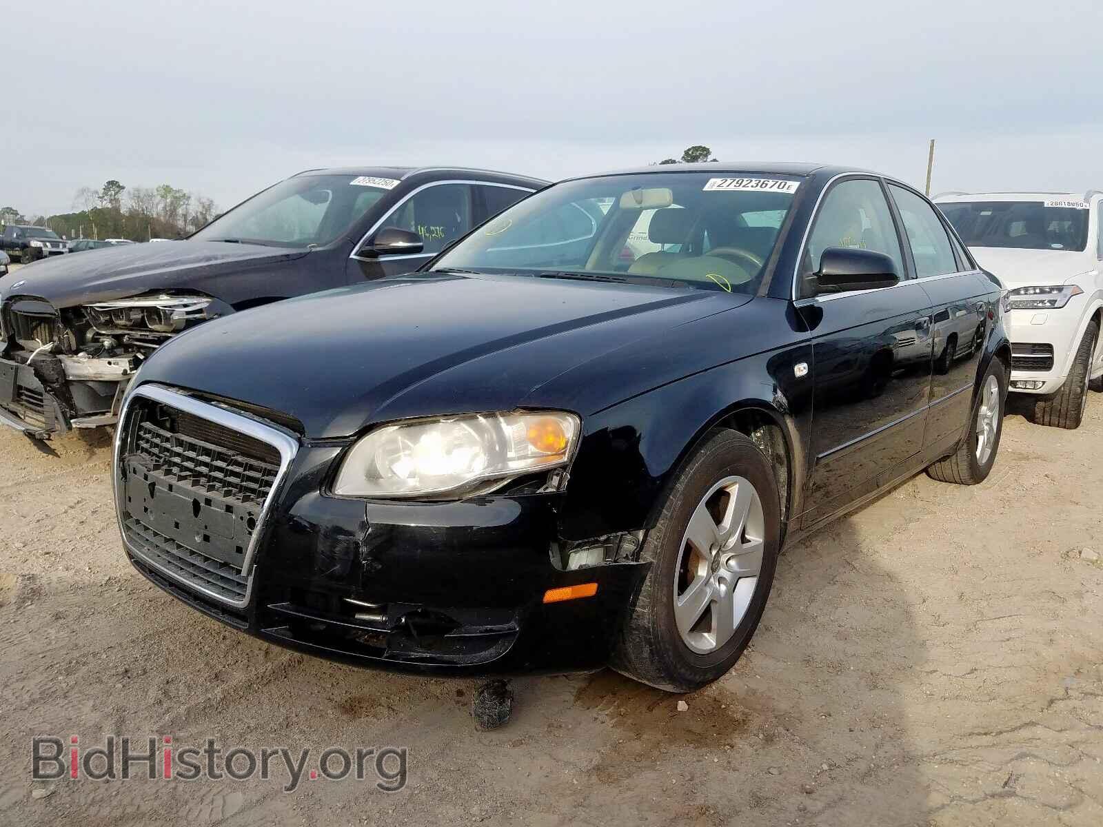2006 AUDI A4 - VIN: WAUAF78E86A133231 - Фото 2
