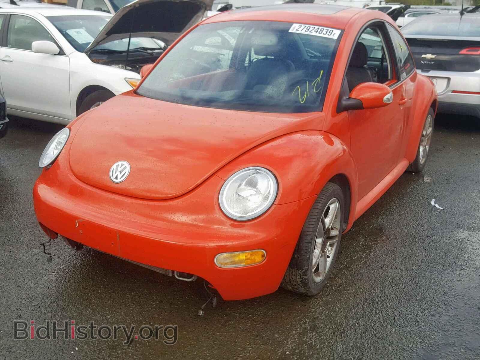 2004 VOLKSWAGEN BEETLE - VIN: 3VWCD31C24M413288 - Фото 2