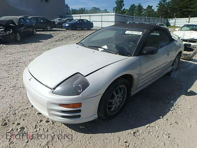 2001 MITSUBISHI ECLIPSE - VIN: 4A3AE85H41E216129 - Фото 2