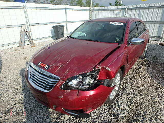 2013 CHRYSLER 200 - VIN: 1C3CCBCGXDN736367 - Фото 2