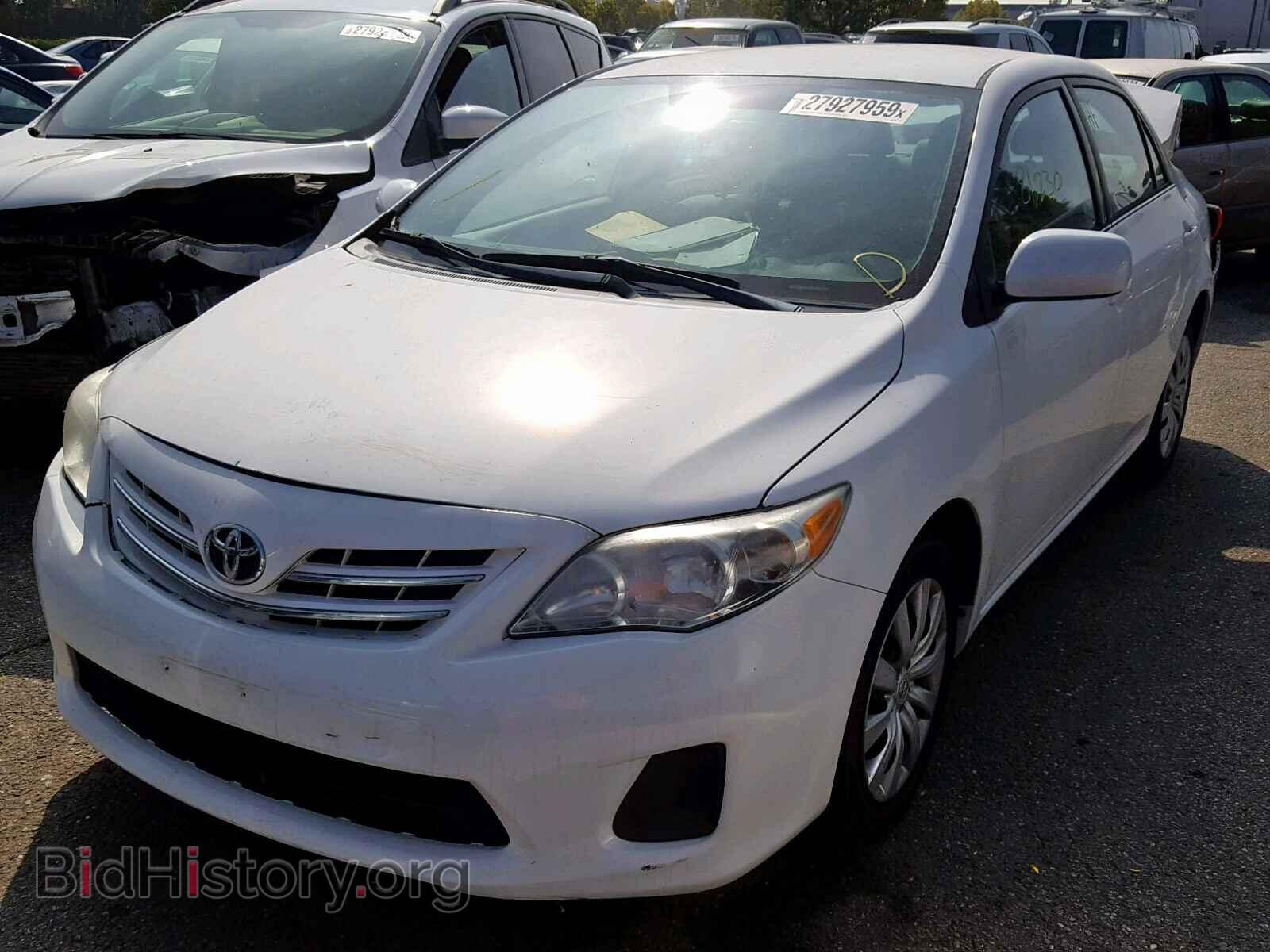 2013 TOYOTA COROLLA BA - VIN: 2T1BU4EE0DC949455 - Фото 2