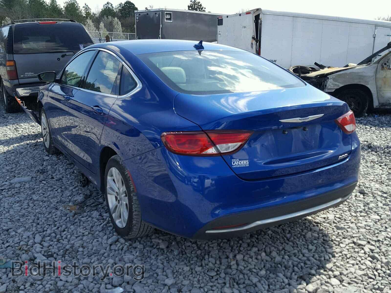 2016 CHRYSLER 200 - VIN: 1C3CCCAB1GN144745 - Фото 3