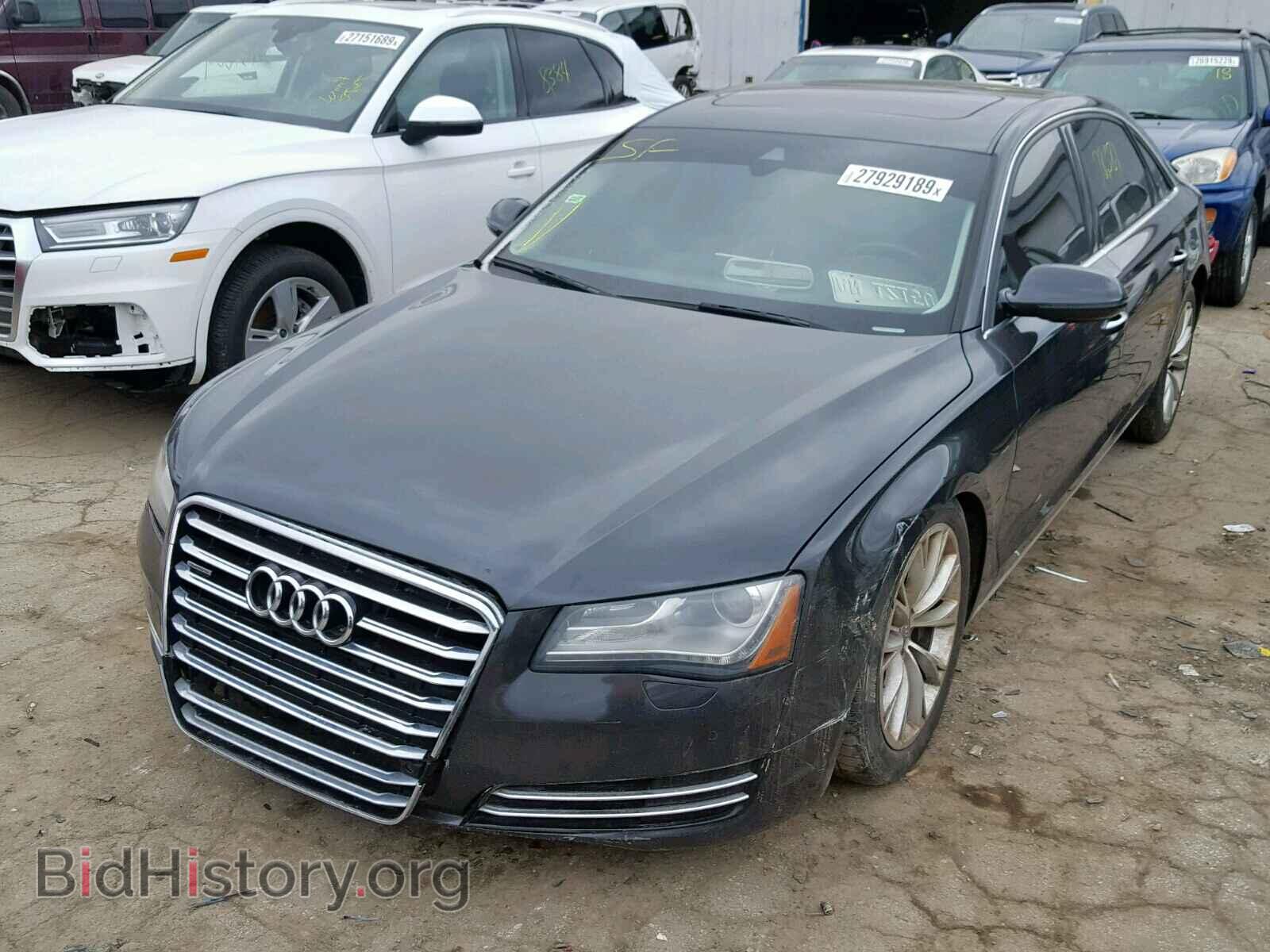 2011 AUDI A8 - VIN: WAURVAFD2BN005745 - Фото 2