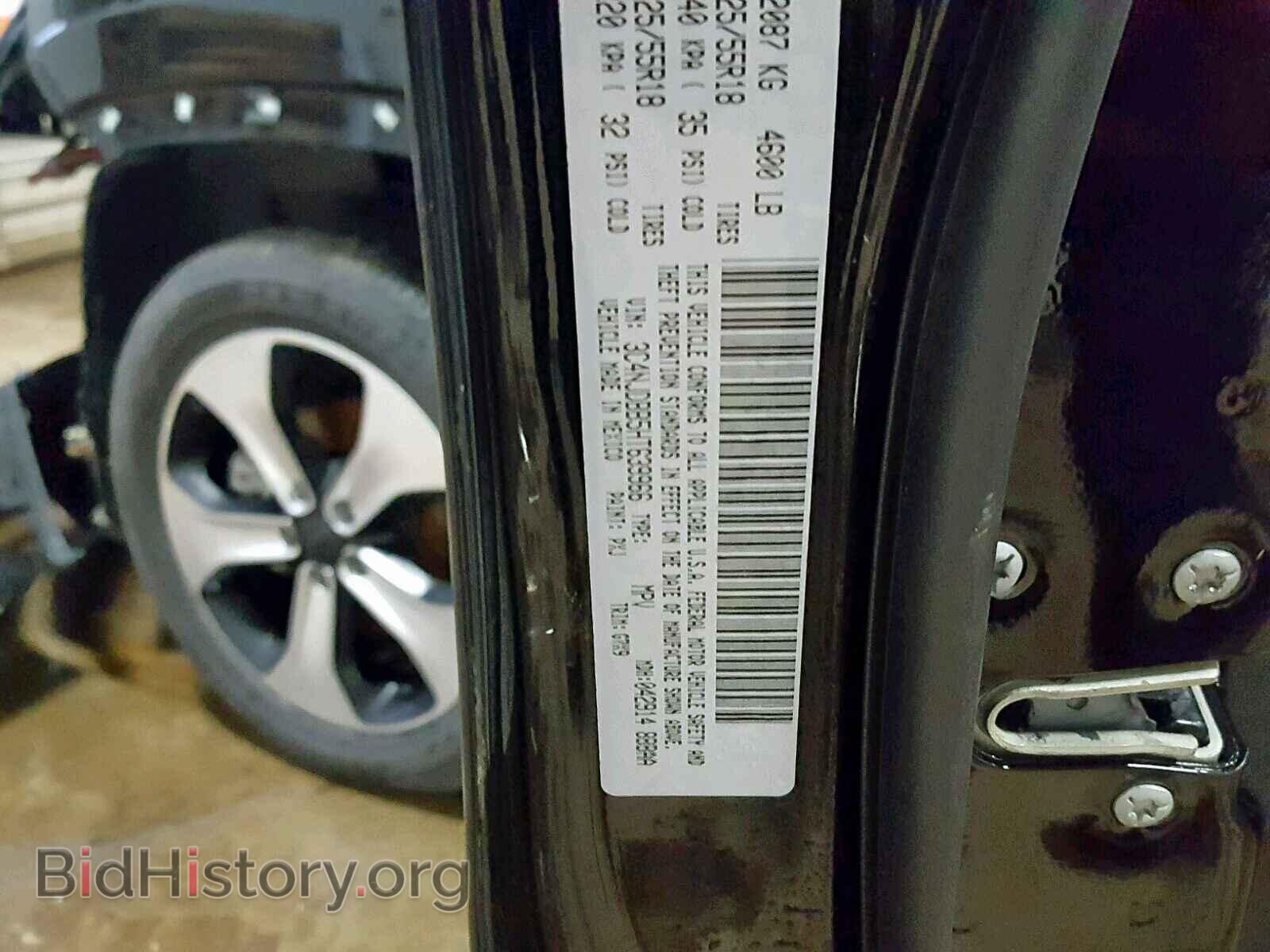 2017 JEEP COMPASS LA - VIN: 3C4NJDBB5HT639966 - Фото 10