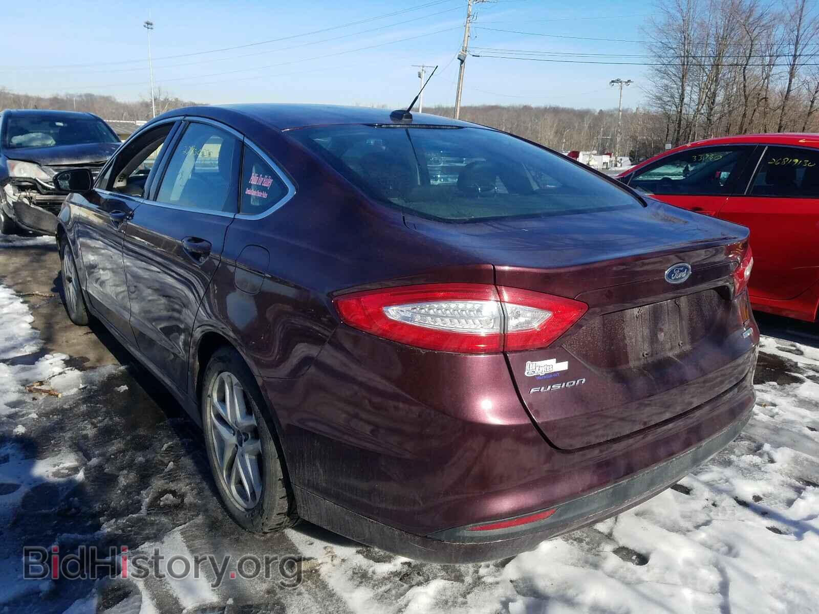 2013 FORD FUSION SE - VIN: 3FA6P0HR4DR143389 - Фото 3