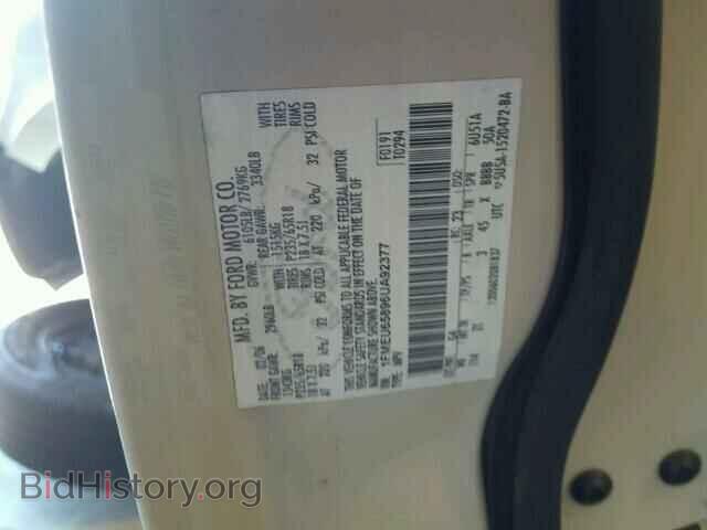 2006 FORD EXPLORER - VIN: 1FMEU65896UA92377 - Фото 10