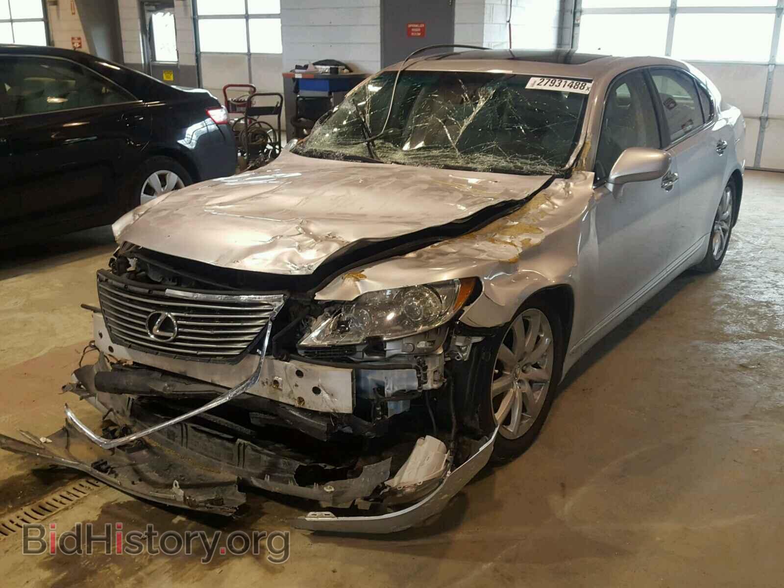 2007 LEXUS LS460 - VIN: JTHGL46F875004933 - Фото 2