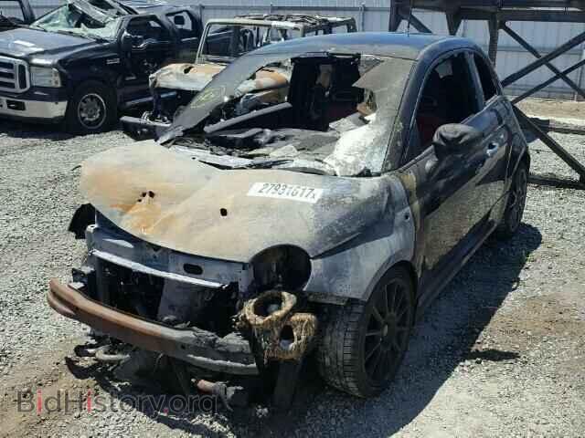2012 FIAT 500 - VIN: 3C3CFFFHXCT380827 - Фото 2