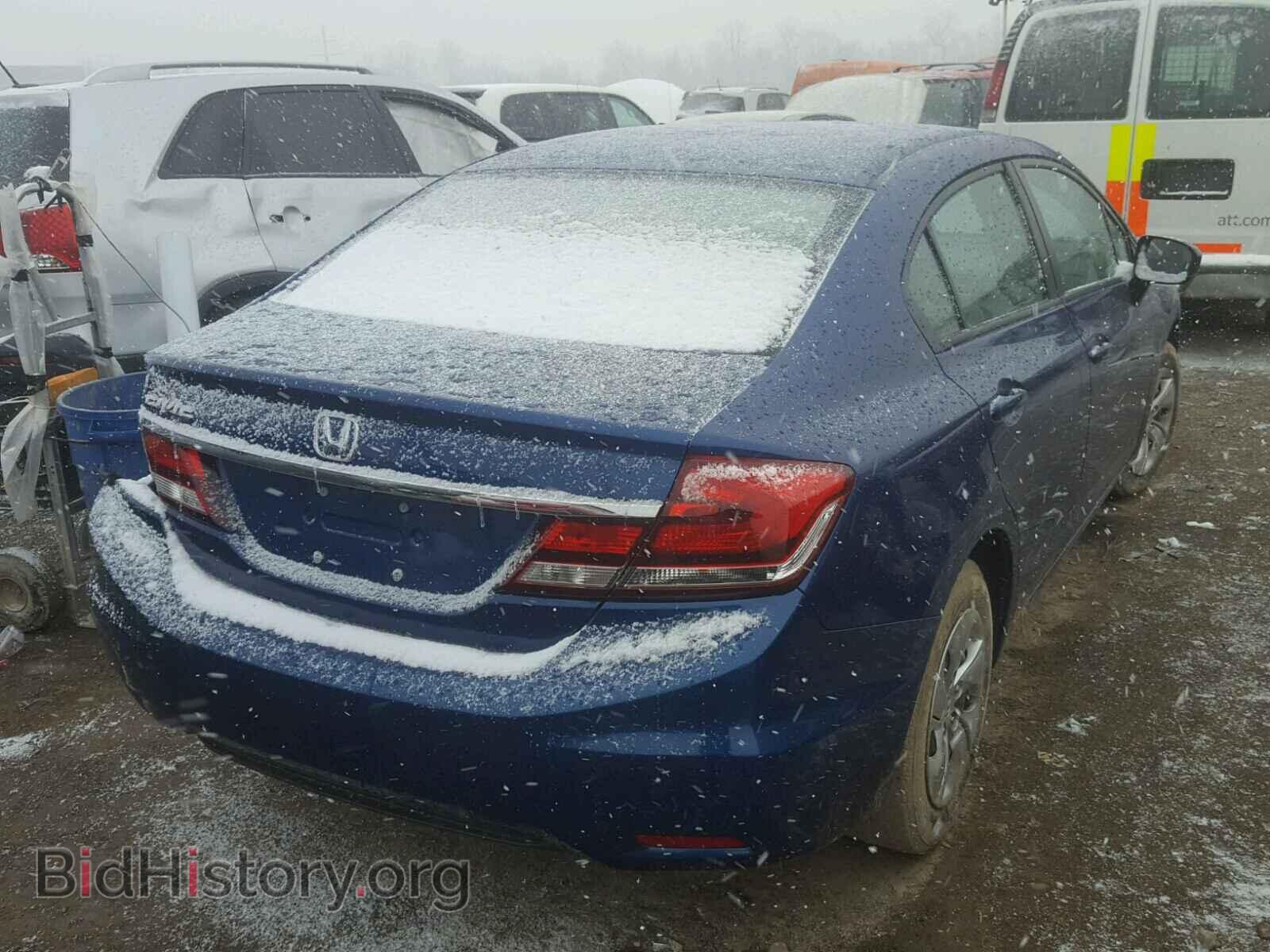 2014 HONDA CIVIC - VIN: 19XFB2F53EE045158 - Фото 4