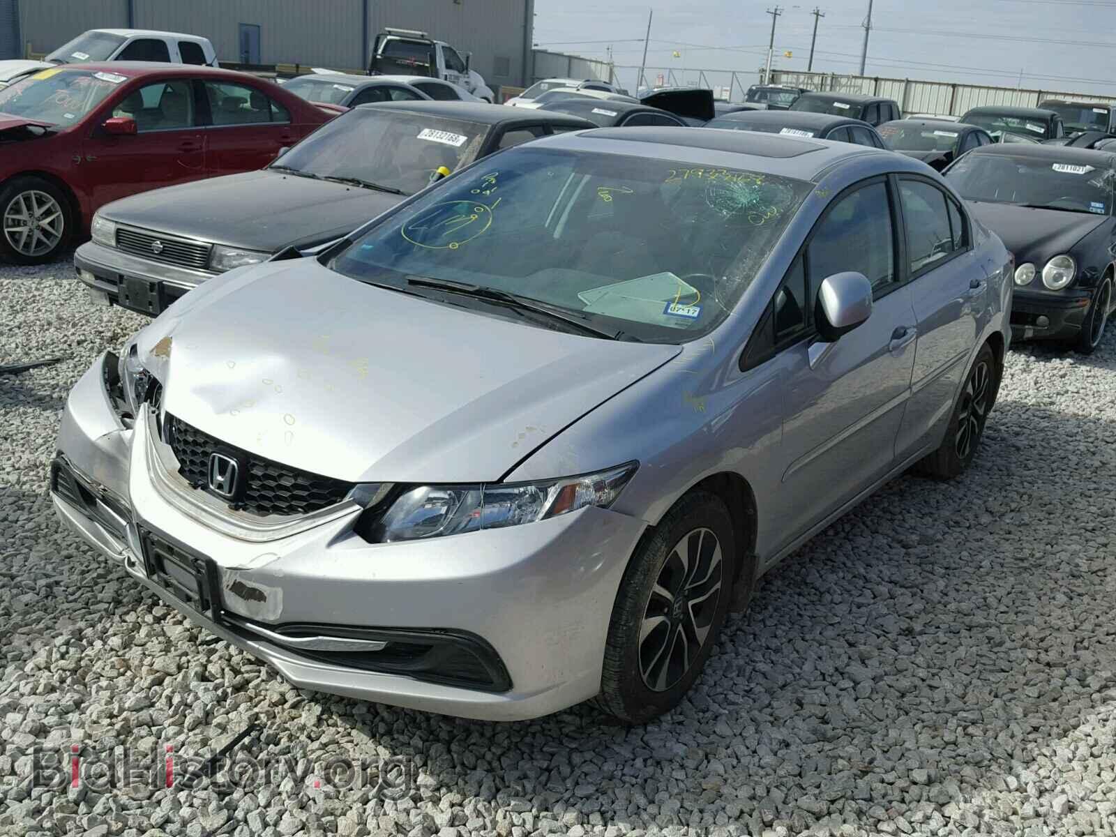 2013 HONDA CIVIC - VIN: 2HGFB2F80DH557569 - Фото 2