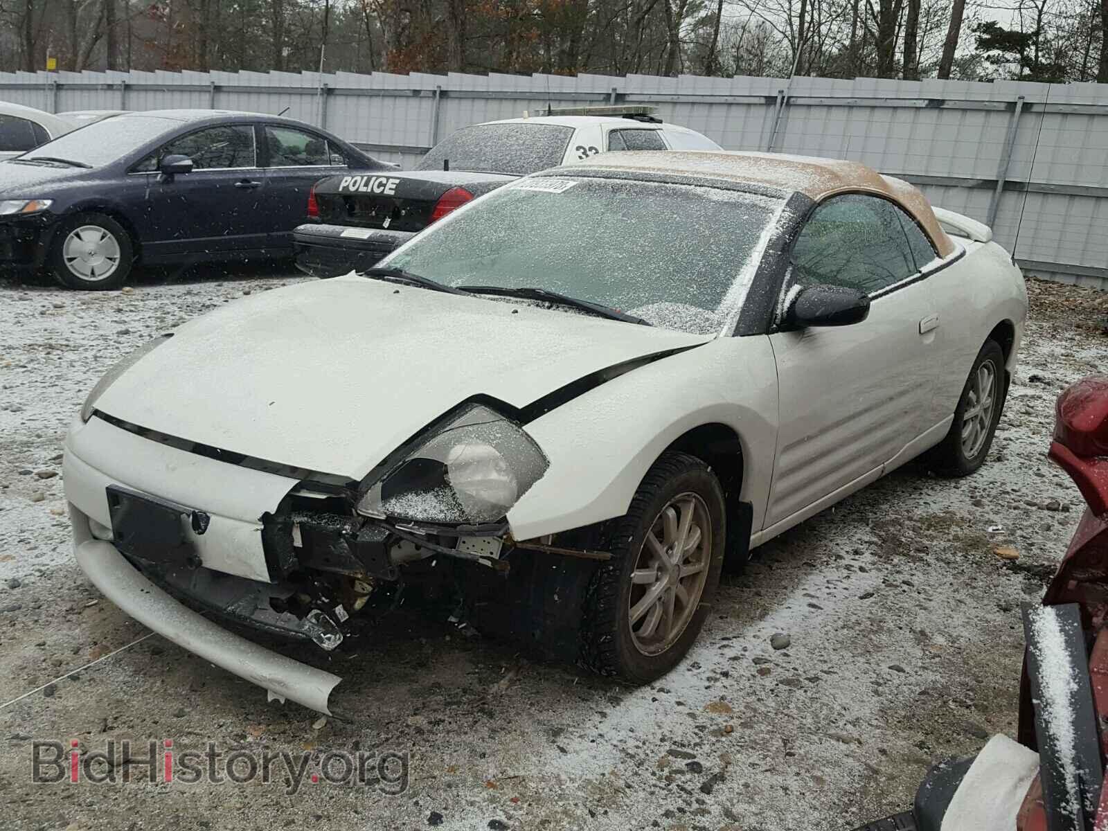 2002 MITSUBISHI ECLIPSE - VIN: 4A3AE45GX2E032430 - Фото 2