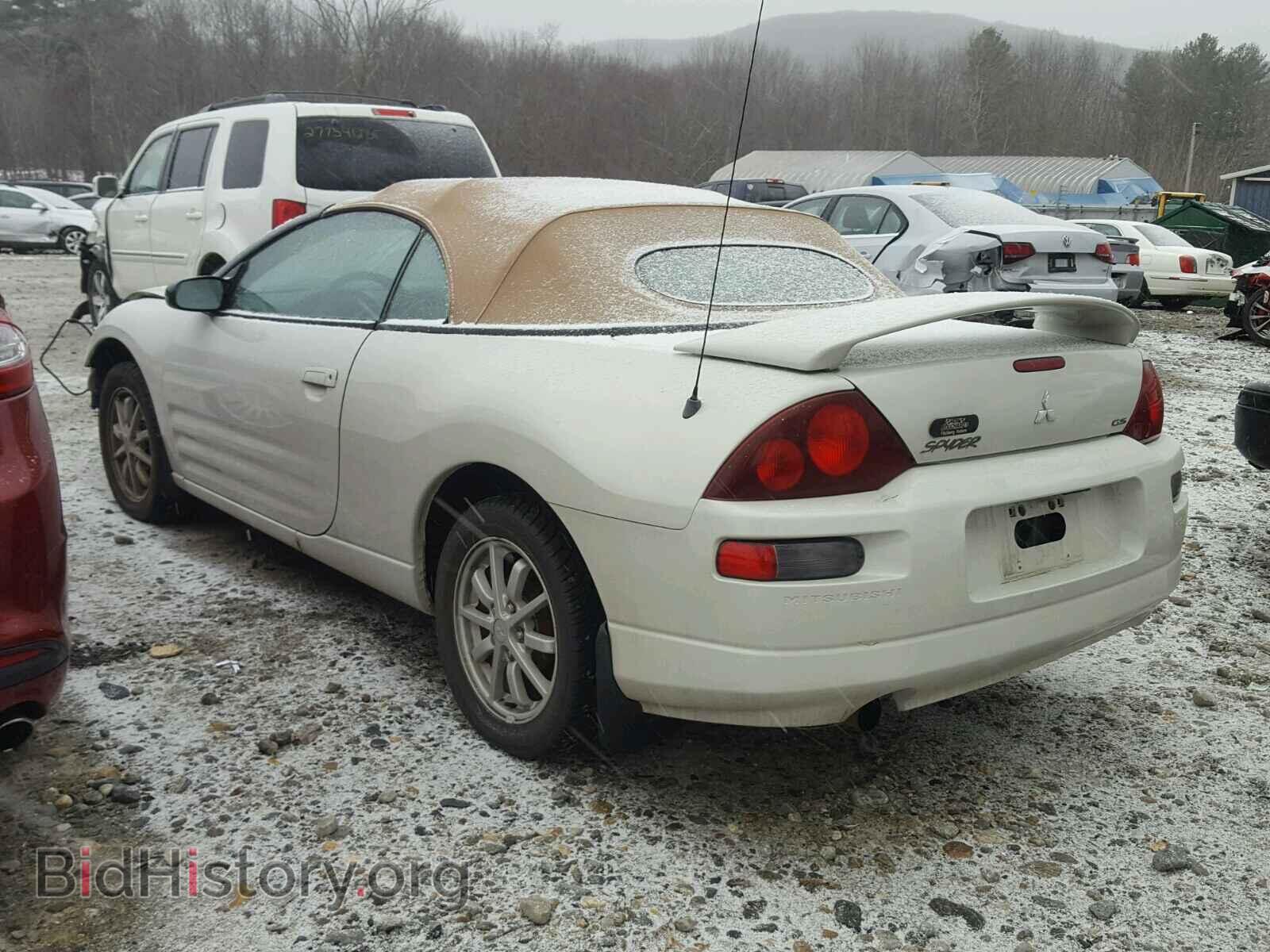 2002 MITSUBISHI ECLIPSE - VIN: 4A3AE45GX2E032430 - Фото 3