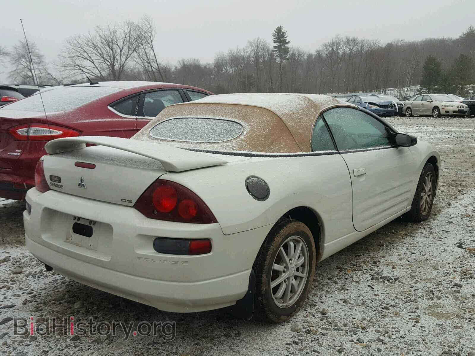 2002 MITSUBISHI ECLIPSE - VIN: 4A3AE45GX2E032430 - Фото 4