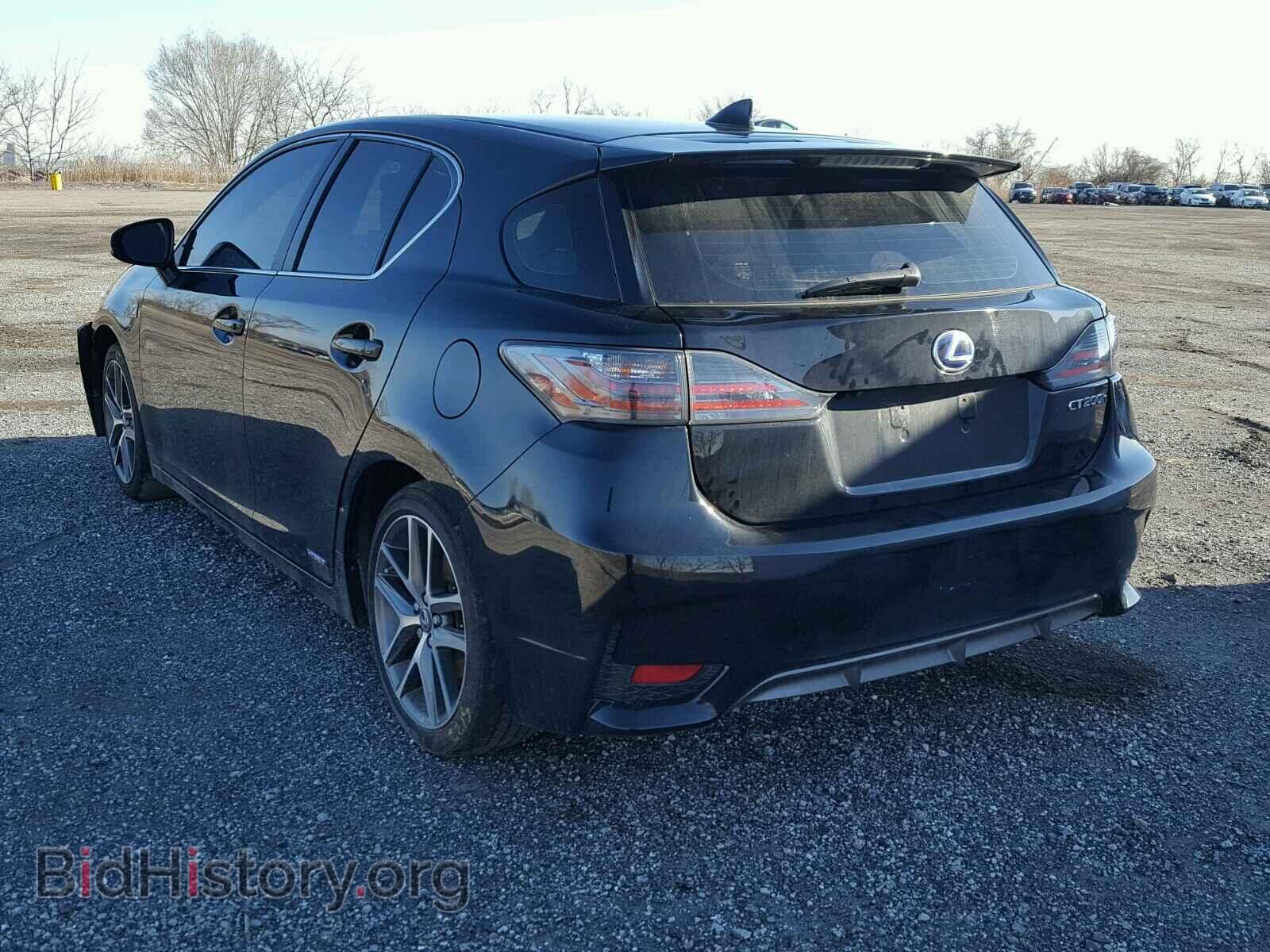 2014 LEXUS CT 200 - VIN: JTHKD5BH2E2205049 - Фото 3