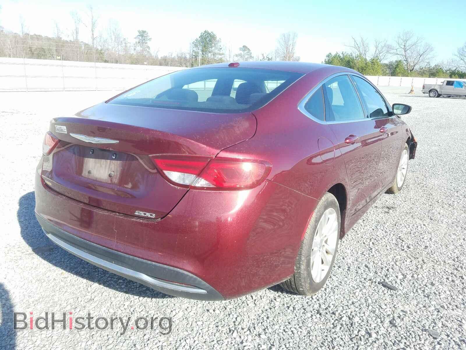 2015 CHRYSLER 200 - VIN: 1C3CCCAB3FN628849 - Фото 4