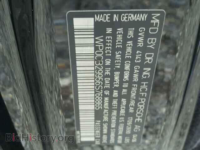 2006 PORSCHE 911 - VIN: WP0CB29956S768865 - Фото 10