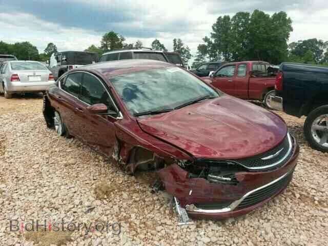 Фотография 1C3CCCAB7FN662776 - CHRYSLER 200 2015