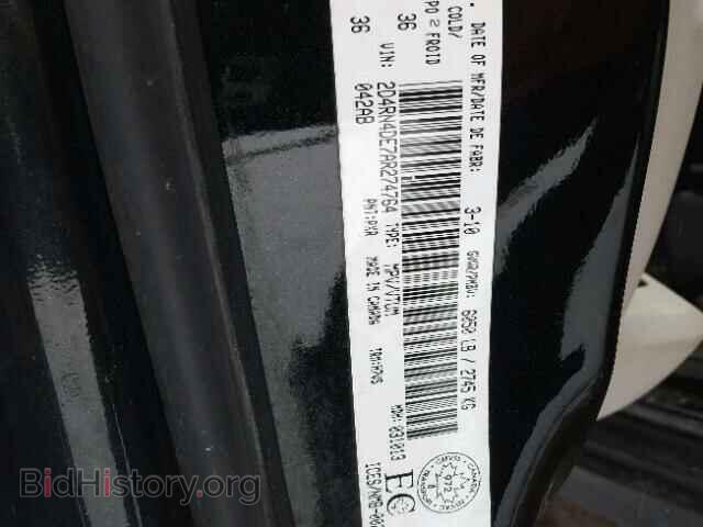 2010 DODGE CARAVAN - VIN: 2D4RN4DE7AR274764 - Фото 10