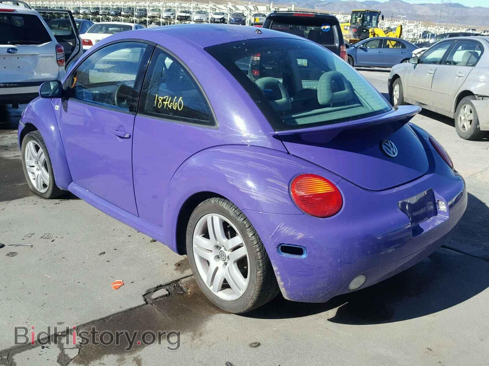 2002 VOLKSWAGEN BEETLE - VIN: 3VWCB21C32M412695 - Фото 3