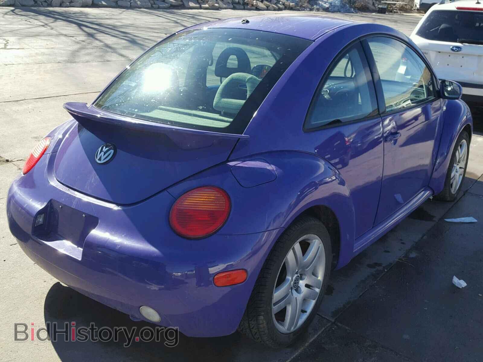 2002 VOLKSWAGEN BEETLE - VIN: 3VWCB21C32M412695 - Фото 4